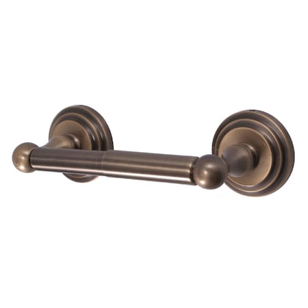 Kingston Brass Milano Toilet Paper Holder, Antique Brass BA2718AB
